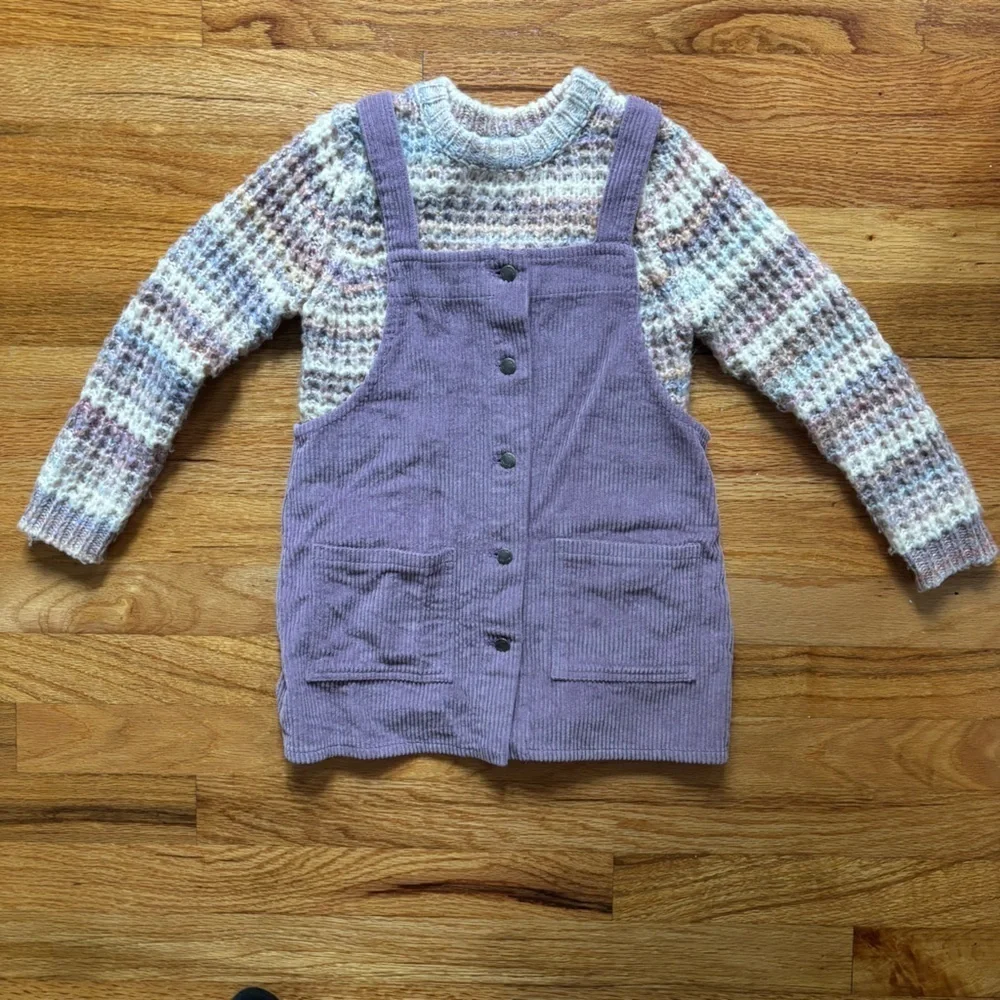 Splendid Girls Sweater Corduroy Dress Set Sz 4